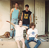 1993 Los Angeles<br>Miranda Street, NoHo<br>w/Ed & Johnny Punches